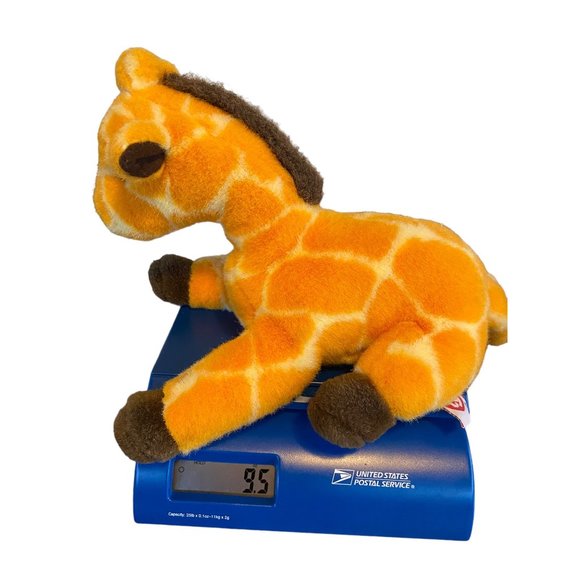 Stuffed Animal Plush TY Giraffe Beanie Buddy - Picture 7 of 9